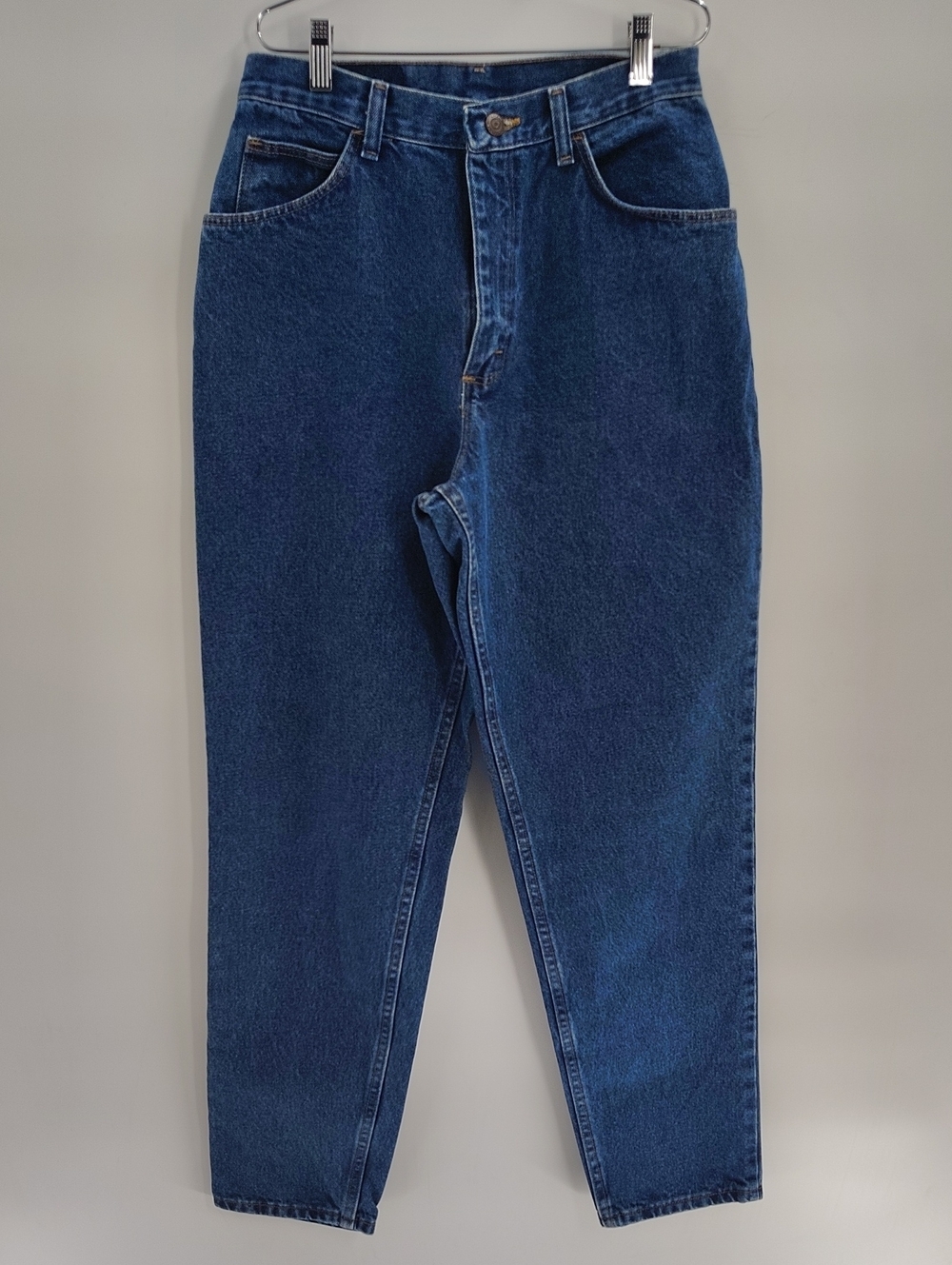 Gitano Vintage Denim Jeans Size 10 High Waist Straight 100% Cotton 70-80s